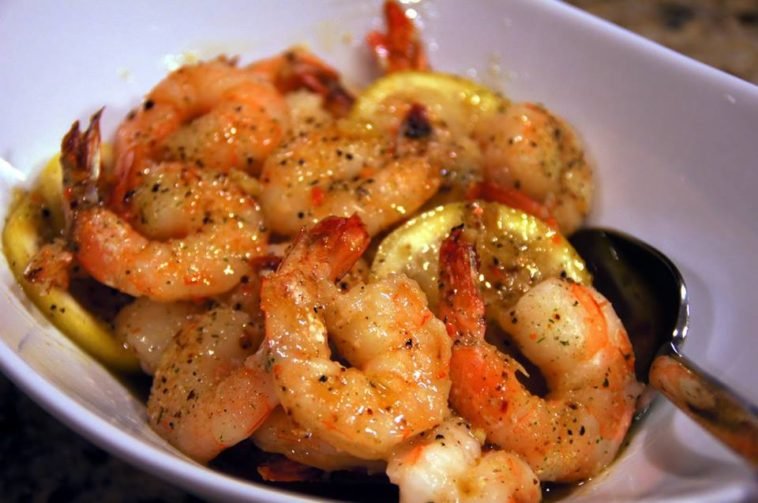 Lemon Butter Baked Shrimp - Tasty Recipes