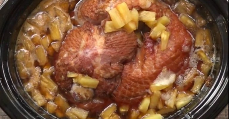 Crock Pot Pineapple Ham – One Of Life’s Little Pleasures