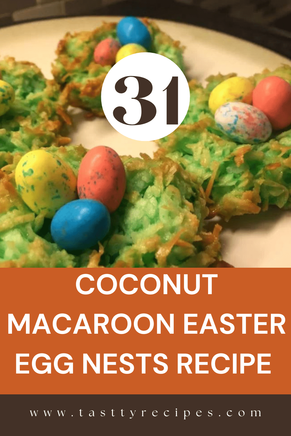 Coconut Macaroon Easter Egg Nests Recipe Rebirth Of An Old Recipe
