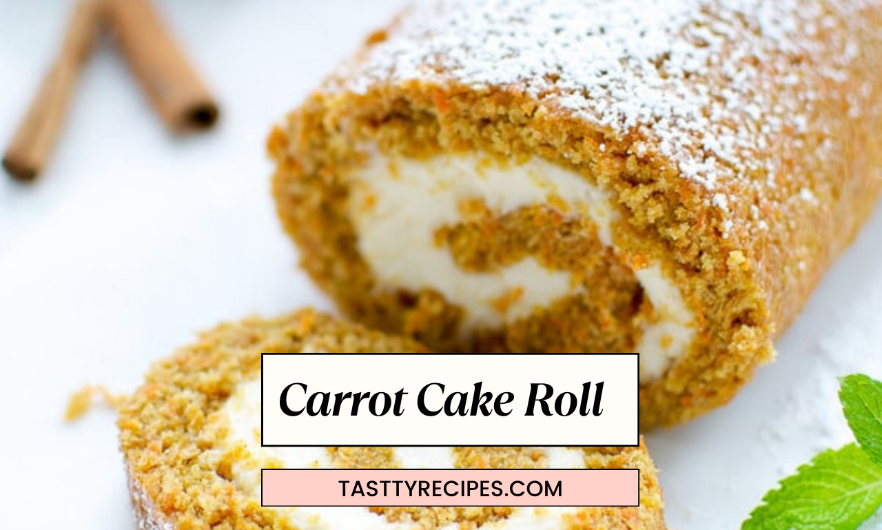 Carrot Cake Roll